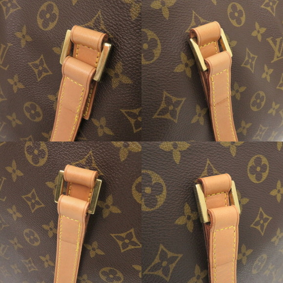 LOUIS VUITTON Brown Monogram Tote Bag - Picture 9 of 10